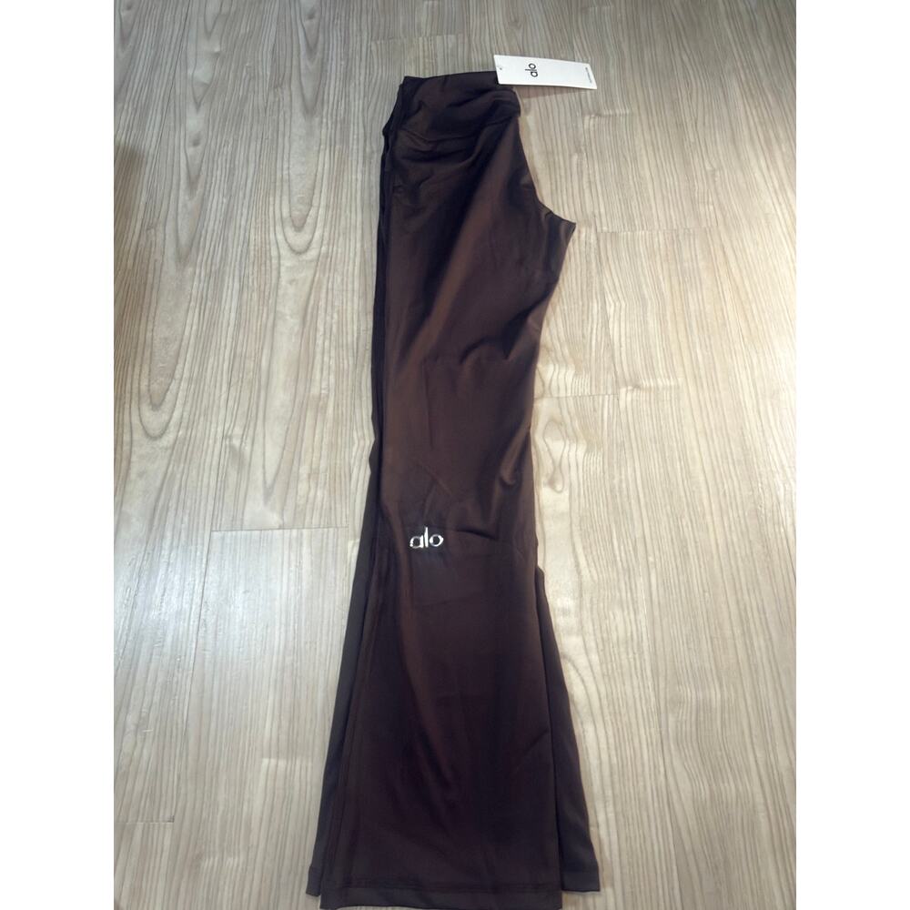 ALO Yoga Brown Flare Leggings - Picture 2 of 6